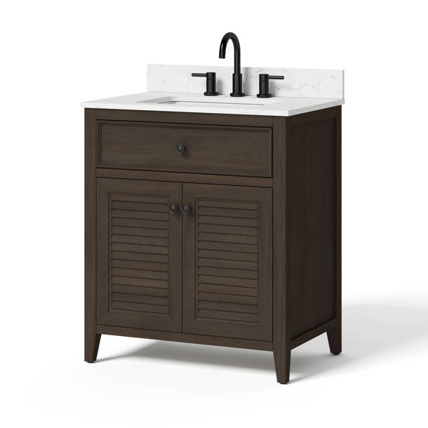 Rosecliff Heights Lierre 30'' Freestanding Single Bathroom Vanity with